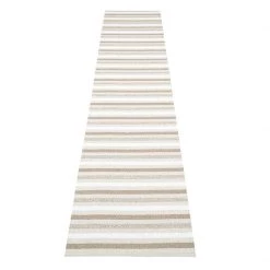 Pappelina Grace Fossil Grey Runner Rug