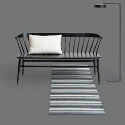 Pappelina Grace Granit Runner Rug