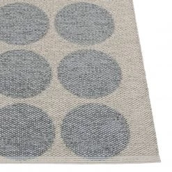 Pappelina Hugo Granit Metallic Runner Rug