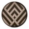 Ethnicraft Graphite Chevron Wooden Tray