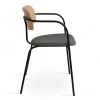 SohoConcept Academy Soft Seat Arm Dining Chair Modern Dining
