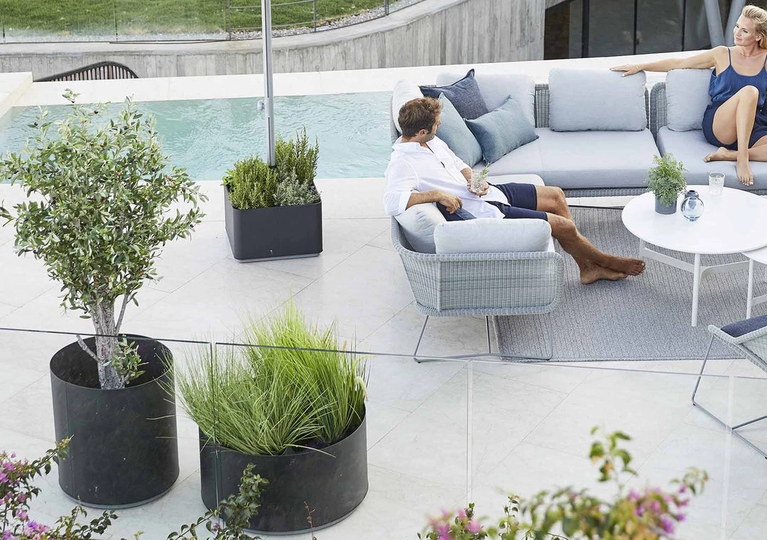 Cane-Line Grow Medium Planter 4 Cane-Line Grow Medium Planter