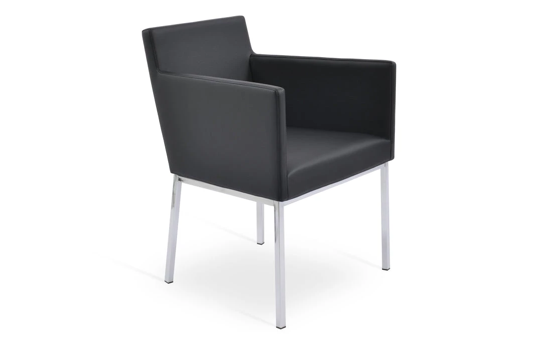 SohoConcept Modern Living Harput Chrome Arm Chair 10 SohoConcept Modern Living Harput Chrome Arm Chair