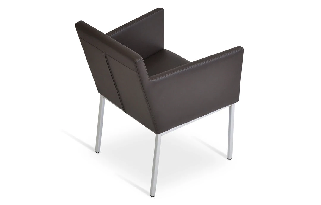 SohoConcept Modern Living Harput Chrome Arm Chair 13 SohoConcept Modern Living Harput Chrome Arm Chair