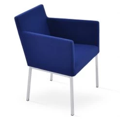 SohoConcept Modern Living Harput Chrome Arm Chair 37 SohoConcept Modern Living Harput Chrome Arm Chair