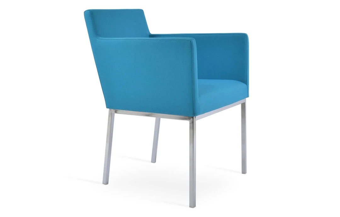 SohoConcept Modern Living Harput Chrome Arm Chair 15 SohoConcept Modern Living Harput Chrome Arm Chair