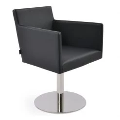 SohoConcept Harput Round Swivel Arm Chair