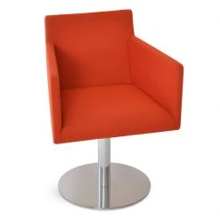 SohoConcept Harput Round Swivel Arm Chair