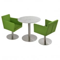 SohoConcept Harput Round Swivel Arm Chair