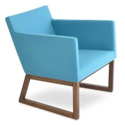 SohoConcept Harput Sled Base Lounge Wood Chair