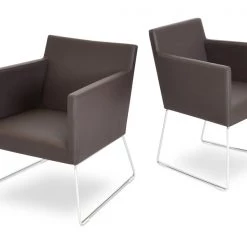 SohoConcept Harput Sled Wire Arm Chair