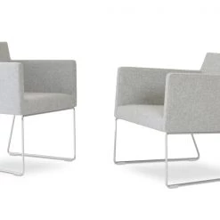 SohoConcept Harput Sled Wire Arm Chair