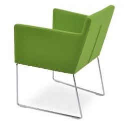 SohoConcept Harput Sled Wire Arm Chair
