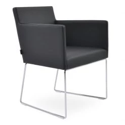 SohoConcept Harput Sled Wire Arm Chair