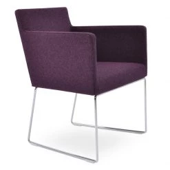 SohoConcept Harput Sled Wire Arm Chair