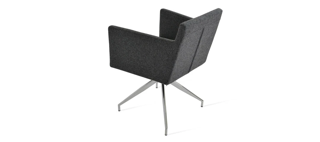 SohoConcept Harput Spider Swivel Arm Chair Modern Living 4 SohoConcept Harput Spider Swivel Arm Chair Modern Living