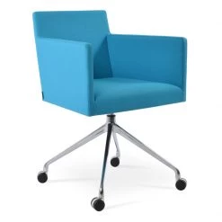 SohoConcept Harput Spider Swivel Arm Chair With Caster