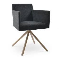 SohoConcept Harput Stick Swivel Arm Chair Modern Living