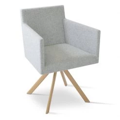 SohoConcept Harput Sword Swivel Arm Chair