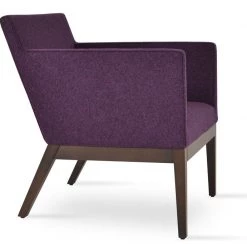 SohoConcept Harput Wood Small Lounge Chair Modern Living
