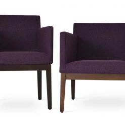 SohoConcept Harput Wood Small Lounge Chair Modern Living