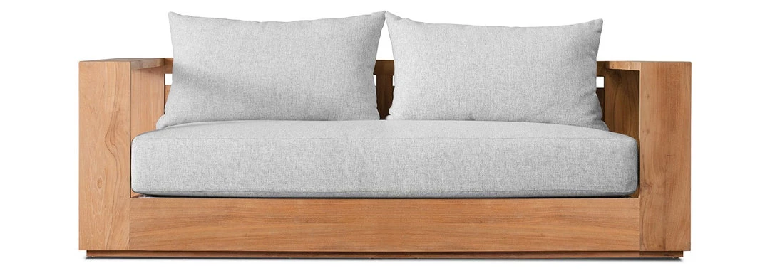 Harbour Outdoor Hayman Teak Two Seater Arm Sofa 4 Harbour Outdoor Hayman Teak Two Seater Arm Sofa