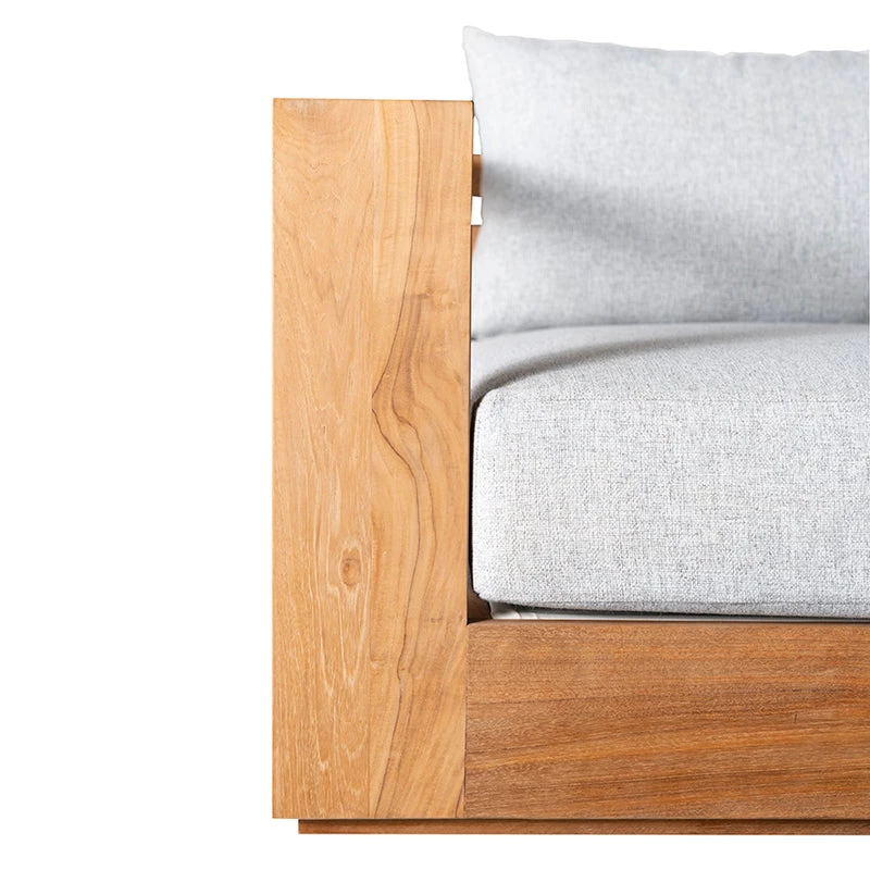 Harbour Outdoor Hayman Teak Two Seater Arm Sofa 6 Harbour Outdoor Hayman Teak Two Seater Arm Sofa