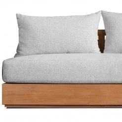 Harbour Outdoor Hayman Teak Two Seater One Arm Sectional Sofa 12 Harbour Outdoor Hayman Teak Two Seater One Arm Sectional Sofa