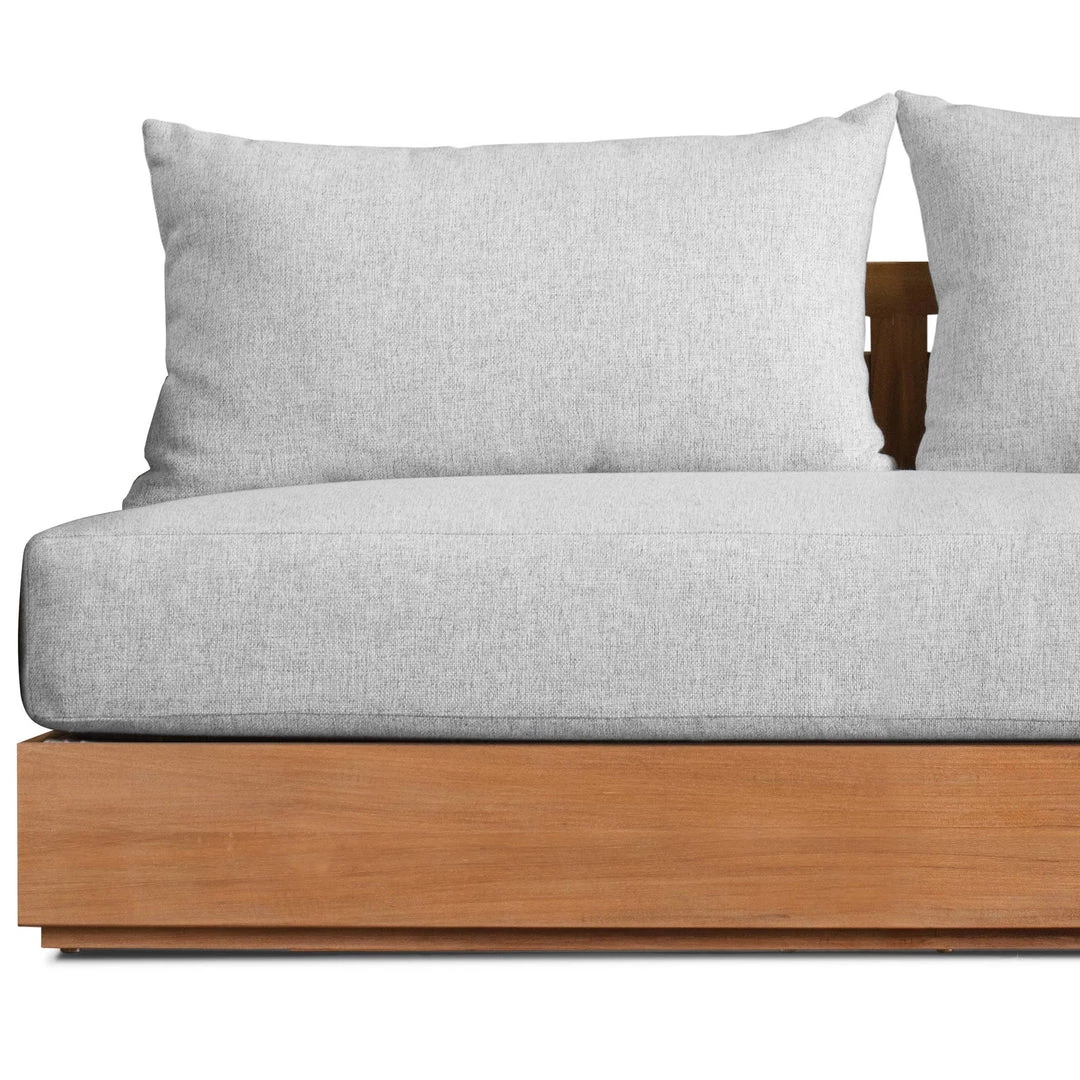 Harbour Outdoor Hayman Teak Two Seater One Arm Sectional Sofa 6 Harbour Outdoor Hayman Teak Two Seater One Arm Sectional Sofa