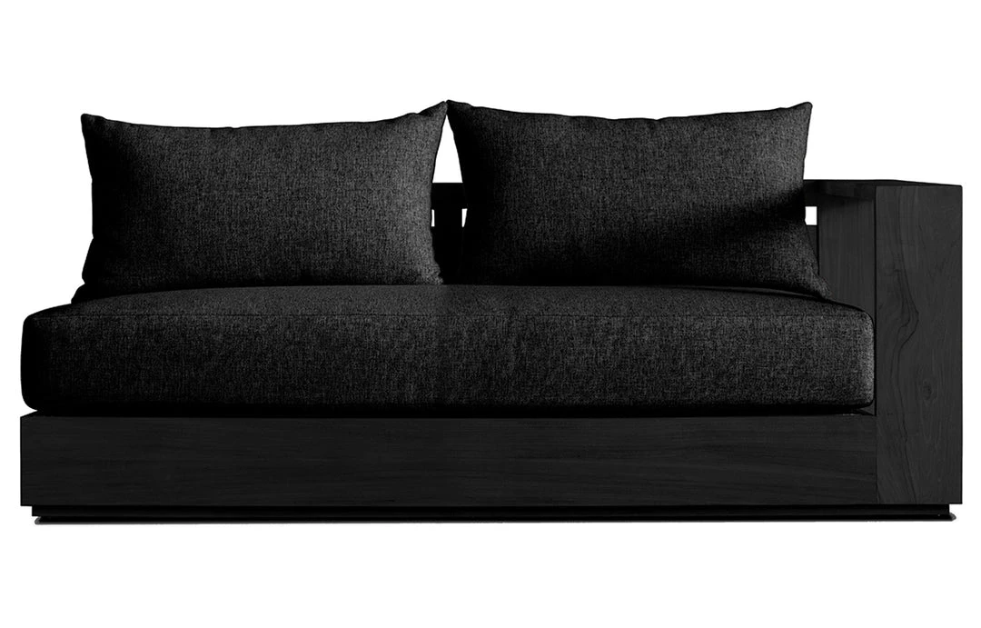 Harbour Outdoor Hayman Teak Two Seater One Arm Sectional Sofa 8 Harbour Outdoor Hayman Teak Two Seater One Arm Sectional Sofa