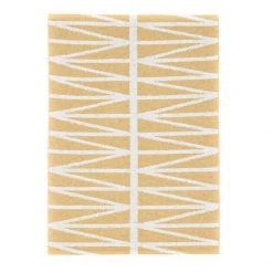 Brita Area Rugs Helmi Light Yellow Rug
