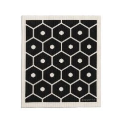 Pappelina Honey Black Dish Cloth