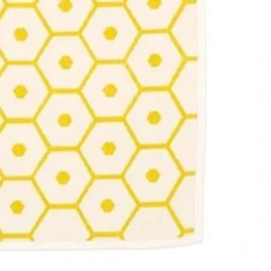 Pappelina Honey Mustard & Vanilla Runner Rug Rugs