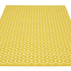Pappelina Honey Mustard & Vanilla Rug Rugs