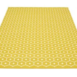 Pappelina Honey Mustard & Vanilla Rug Rugs