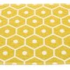 Pappelina Honey Mustard & Vanilla Runner Rug Rugs 1 Pappelina Honey Mustard & Vanilla Runner Rug Rugs