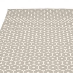 Pappelina Honey Warm Grey & Vanilla Rug Rugs