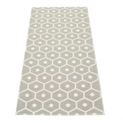 Pappelina Honey Warm Grey & Vanilla Runner Rug Rugs