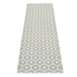 Pappelina Honey Warm Grey & Vanilla Runner Rug Rugs