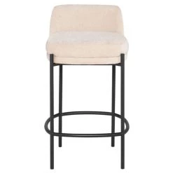 Nuevo Inna Counter Stool With Back Entryway Benches