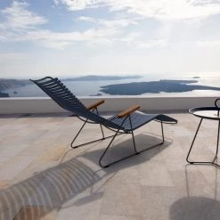 Houe Click Sunlounger With Bamboo Armrests Sunloungers & Daybeds