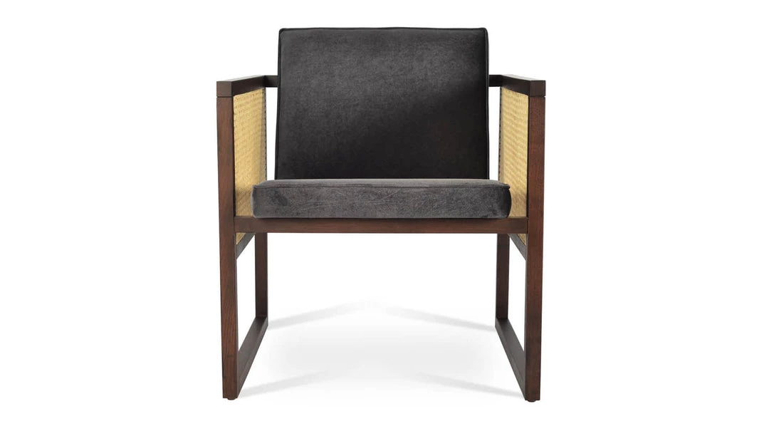 SohoConcept Cube Wood Wicker Lounge Armchair 4 SohoConcept Cube Wood Wicker Lounge Armchair