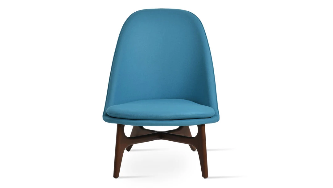 SohoConcept Avanos Wood Base Lounge Chair 4 SohoConcept Avanos Wood Base Lounge Chair