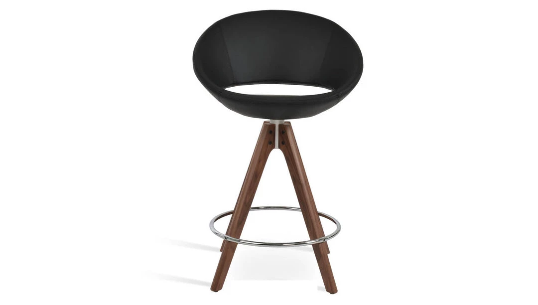 SohoConcept Crescent Pyramid Swivel Counter Stool 4 SohoConcept Crescent Pyramid Swivel Counter Stool