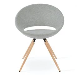 SohoConcept Crescent Carrot Swivel Dining Chair Modern Dining