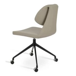 SohoConcept Gakko Spider Swivel Dining Chair With Caster Modern Dining