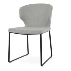SohoConcept Modern Dining Amed +(Plus) Sled Dining Chair