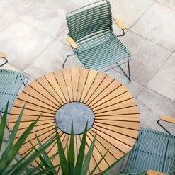 Houe Click Dining Chair With Bamboo Armrests Dining Chairs