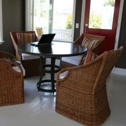 James De Wulf Hourglass Cage Dining Table Modern Dining