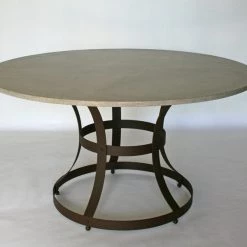 James De Wulf Hourglass Cage Dining Table Modern Dining